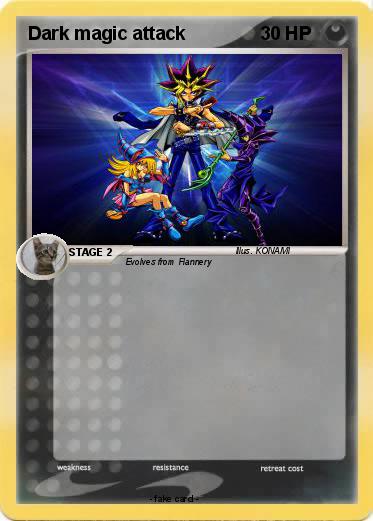 Pokemon Dark magic attack