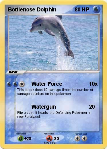 Pokemon Bottlenose Dolphin