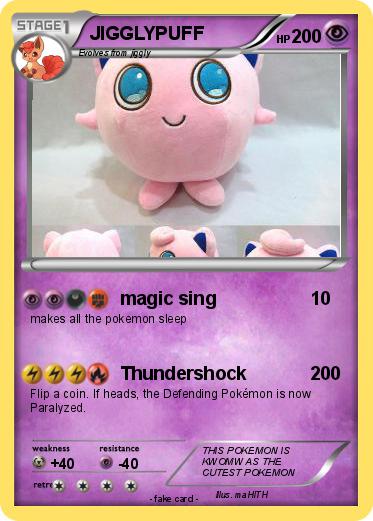 Pokemon JIGGLYPUFF