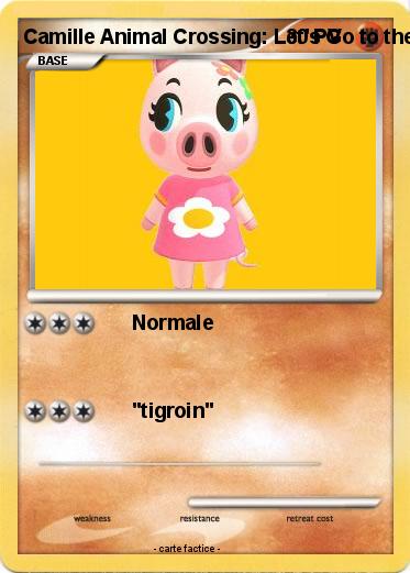 Pokemon Camille Animal Crossing: Let's Go to the City,