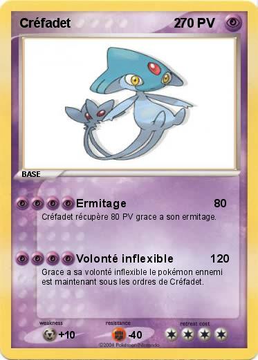 Pokemon Créfadet                             2
