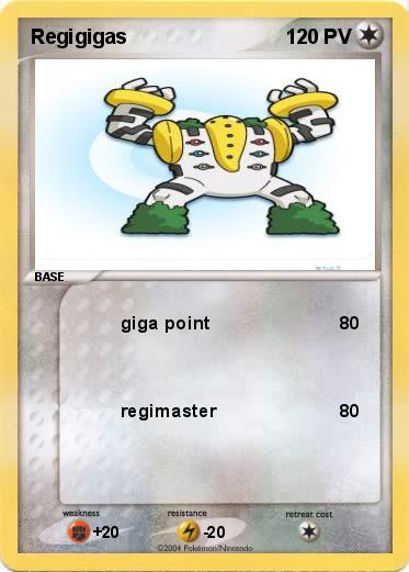 Pokemon Regigigas