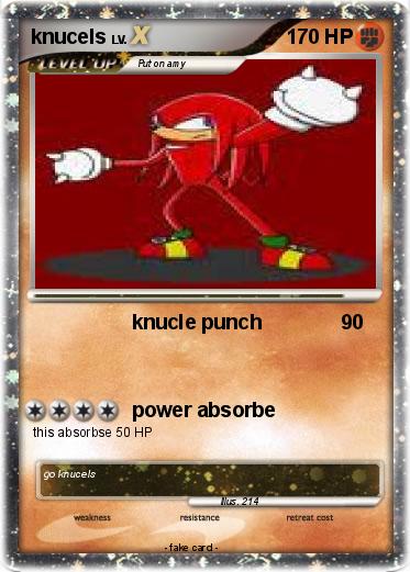 Pokemon knucels