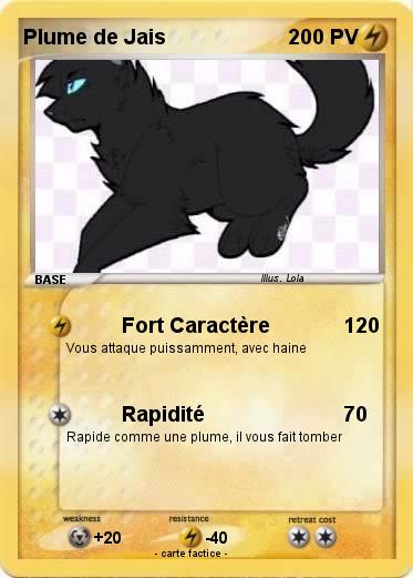 Pokemon Plume de Jais