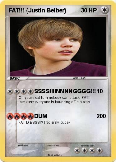 Pokemon FAT!!! {Justin Beiber}
