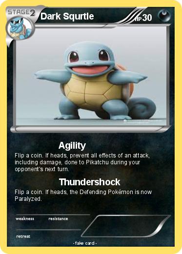 Pokemon Dark Squrtle