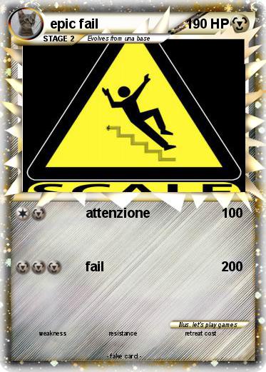 Pokemon epic fail