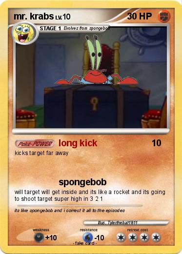 Pokemon mr. krabs