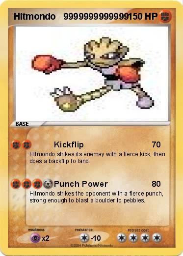 Pokemon Hitmondo   9999999999999