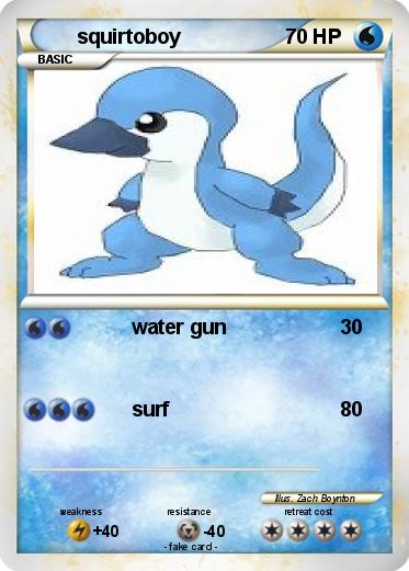 Pokemon squirtoboy