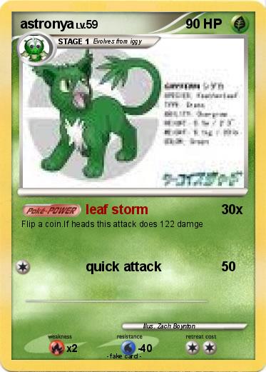 Pokemon astronya