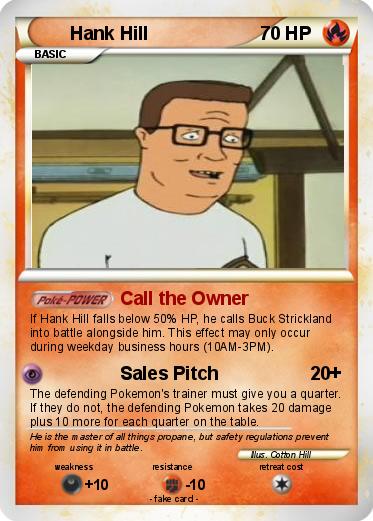 Pokemon Hank Hill