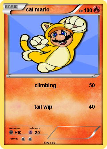 Pokemon cat mario