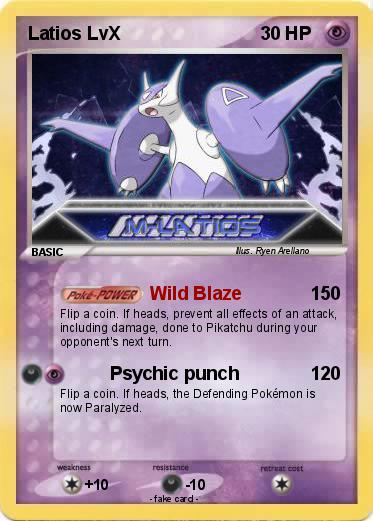 Pokemon Latios LvX