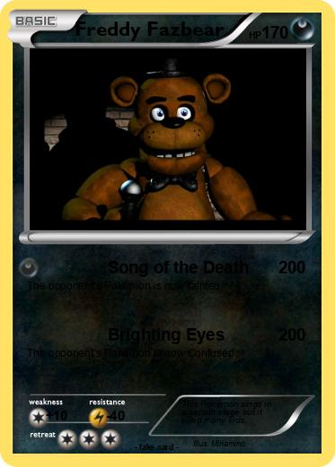Pokemon Freddy Fazbear