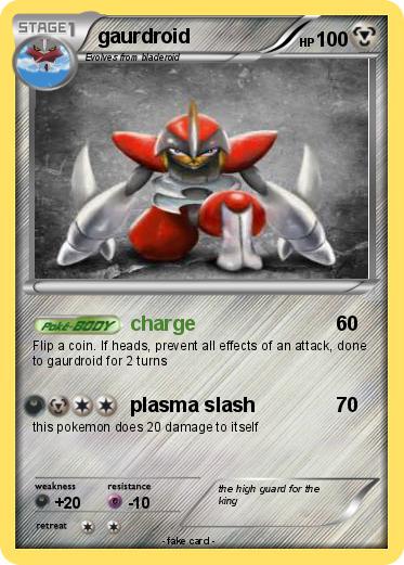 Pokemon gaurdroid