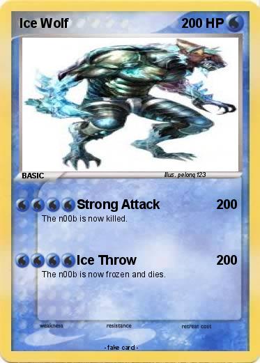 Pokemon Ice Wolf
