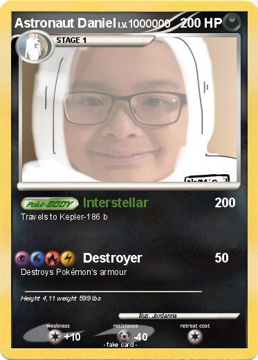Pokemon Astronaut Daniel