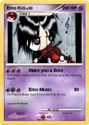 Pokemon Emo Kid
