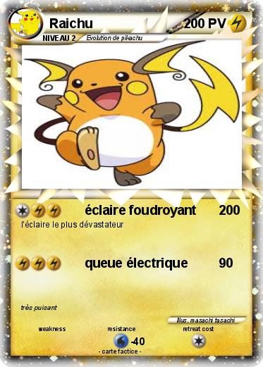 Pokemon Raichu
