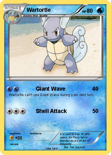 Pokemon Wartortle