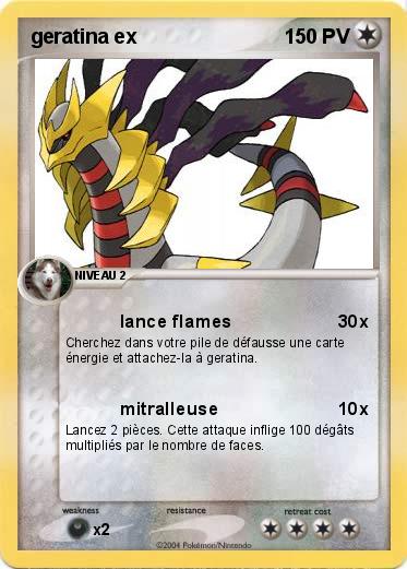 Pokemon geratina ex