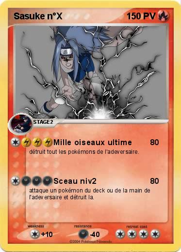 Pokemon Sasuke n°X