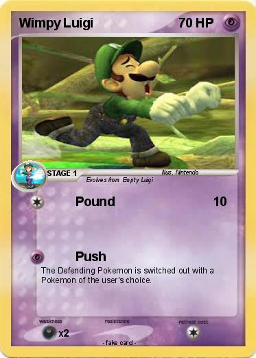 Pokemon Wimpy Luigi