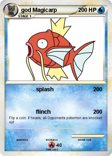Pokemon god Magicarp
