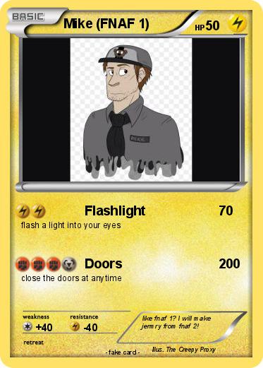 Pokemon Mike (FNAF 1)