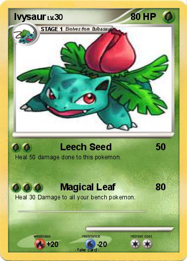 Pokemon Ivysaur