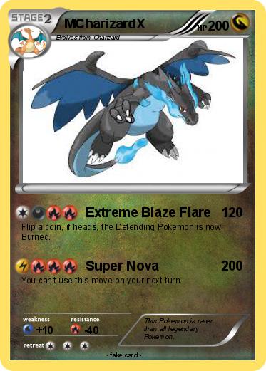 Pokemon MCharizardX