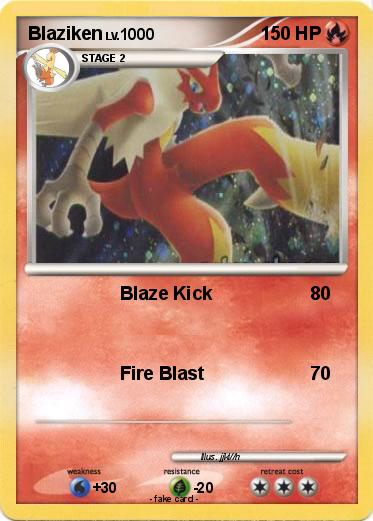 Pokemon Blaziken