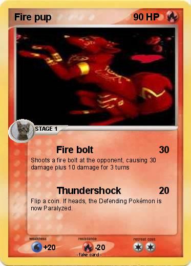 Pokemon Fire pup