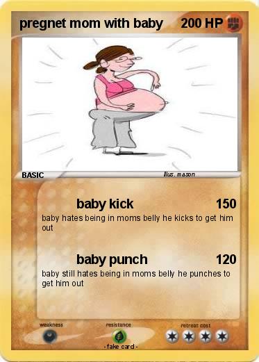 Pokemon pregnet mom with baby