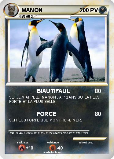 Pokemon MANON