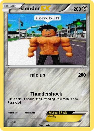 Pokemon slender