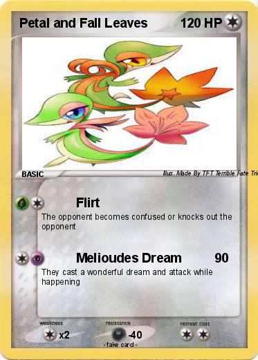 Pokemon Petal and Fall Leaves