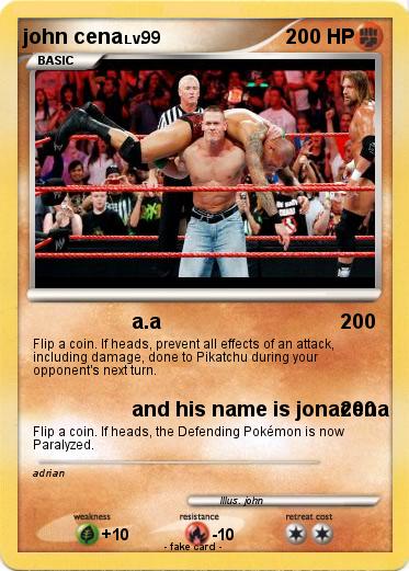 Pokemon john cena