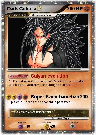 Pokemon Dark Goku