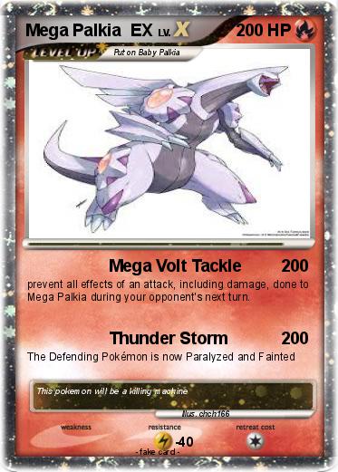 Pokemon Mega Palkia  EX