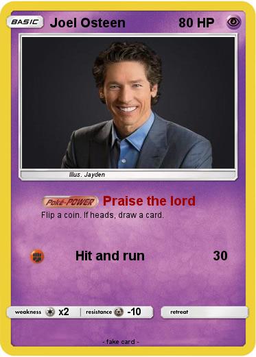 Pokemon Joel Osteen