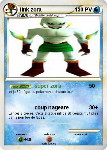 Pokemon link zora