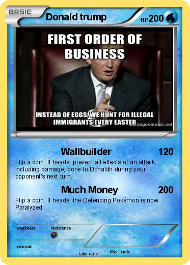 Pokemon Donald trump