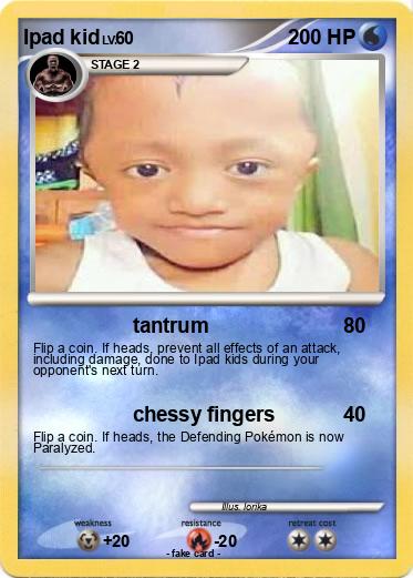 Pokemon Ipad kid