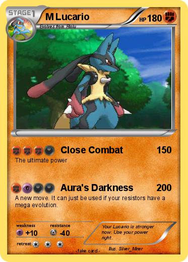 Pokemon M Lucario