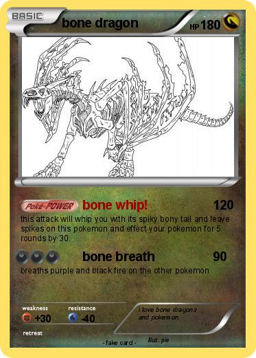 Pokemon bone dragon