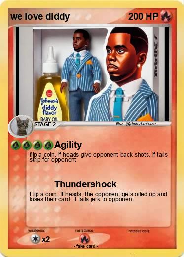 Pokemon we love diddy