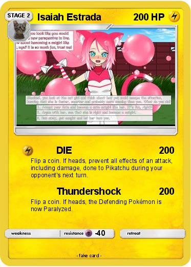 Pokemon Isaiah Estrada