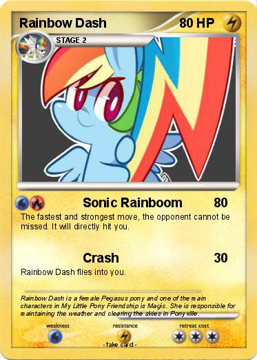 Pokemon Rainbow Dash